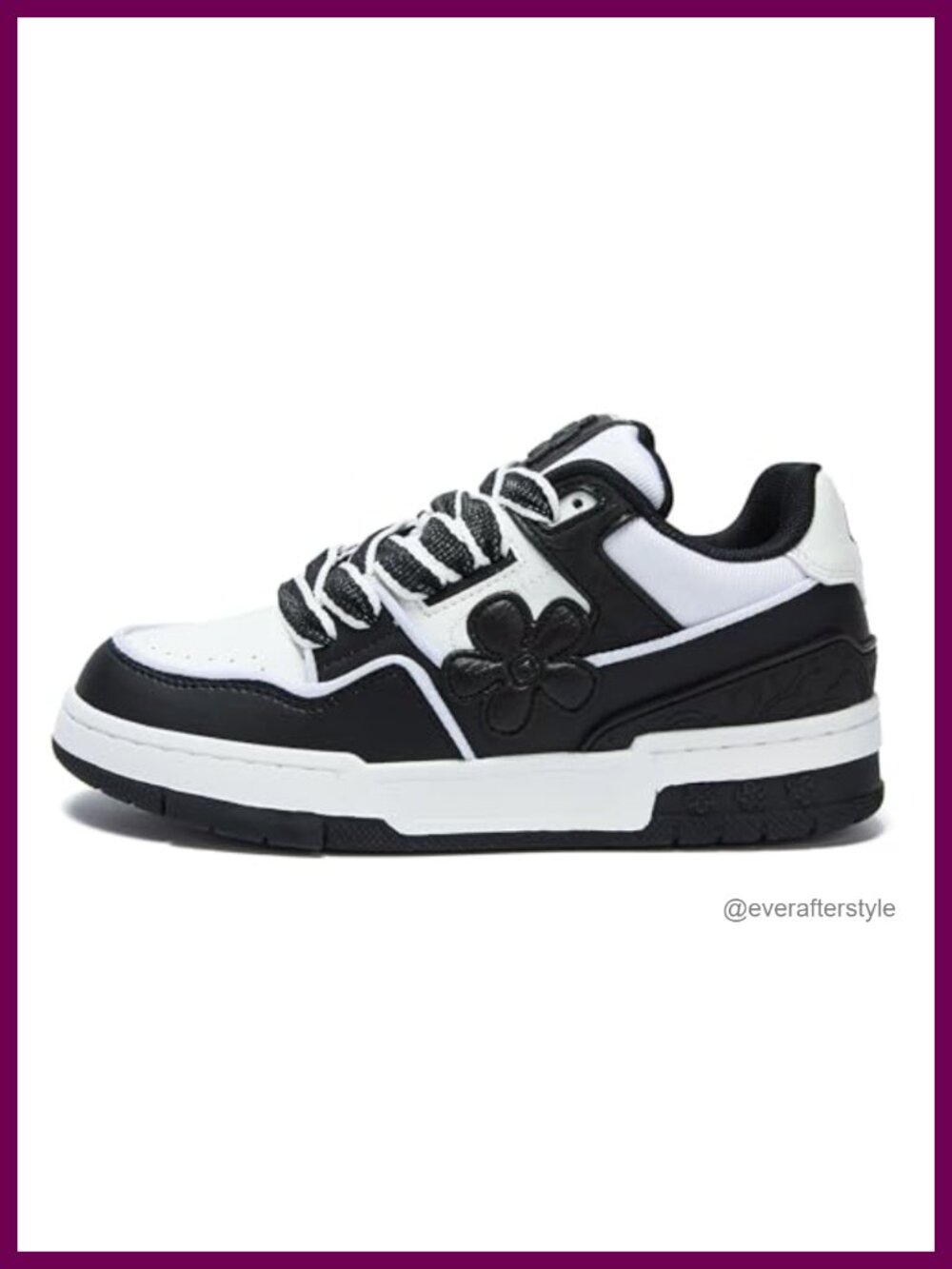 Unisex Leather Platform Sneakers - Low Top Skate Shoe - Cushioned Comfort